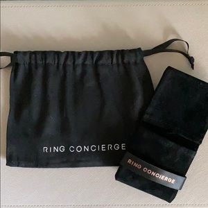 Ring Concierge dust bag & ring holder